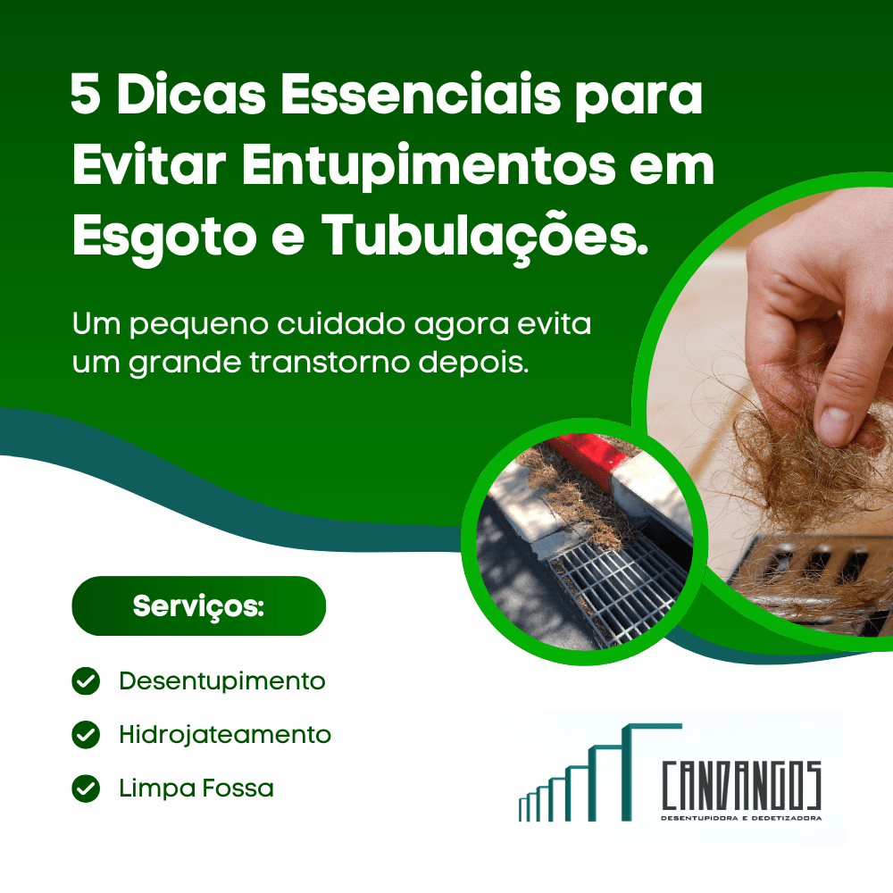 5 Dicas Essenciais para Evitar Entupimentos em Esgoto e Tubulações